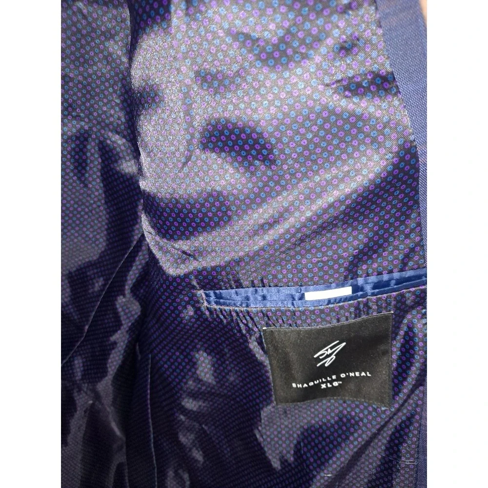 Shaquille O'Neal‎ Blazer Sport Coat Plaid Modern Fit Jacket XLG